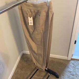 Khaki Capris (3 pairs)- New
